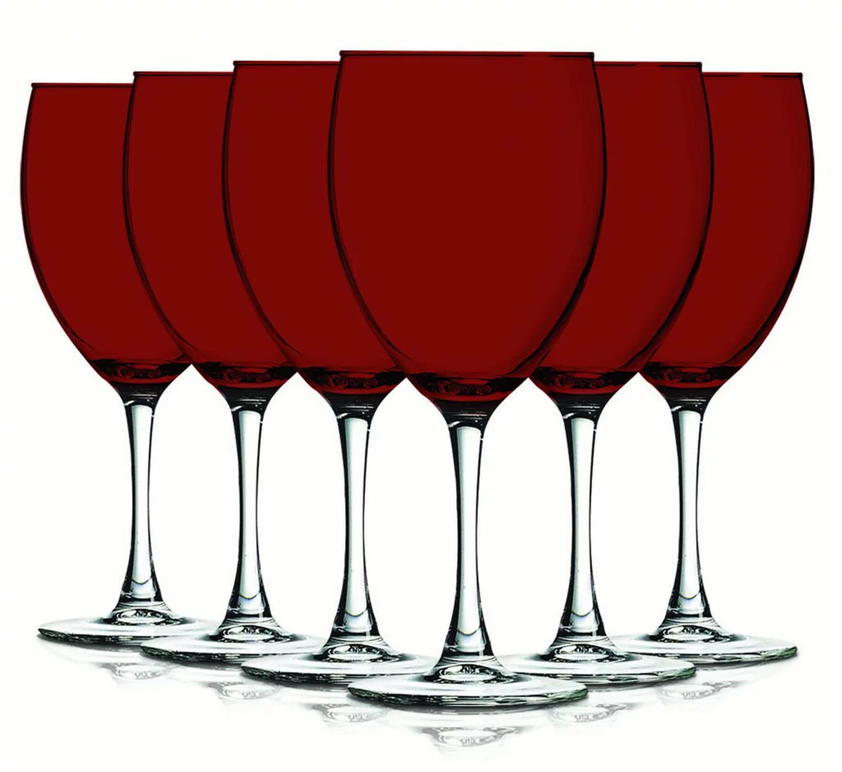 10 oz Stemmed Wine Glasses Set of 6 K350