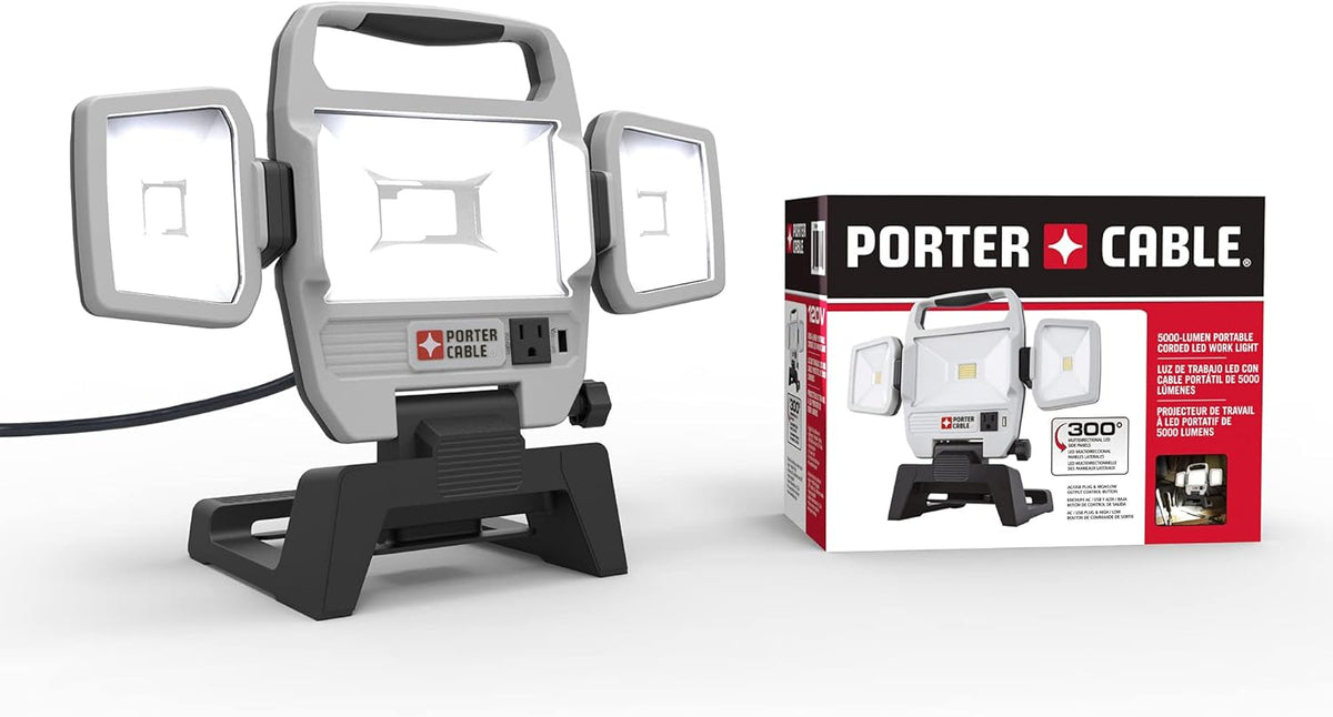 15W 1500-Lumen Rechargeable LED Work Light K681065