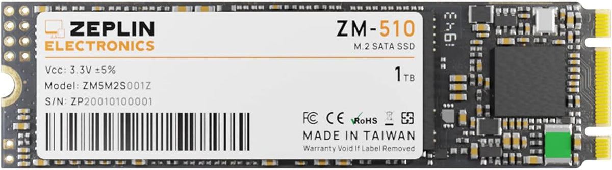 1TB M.2 2280 SATA III Internal SSD Pack of 2 J4779