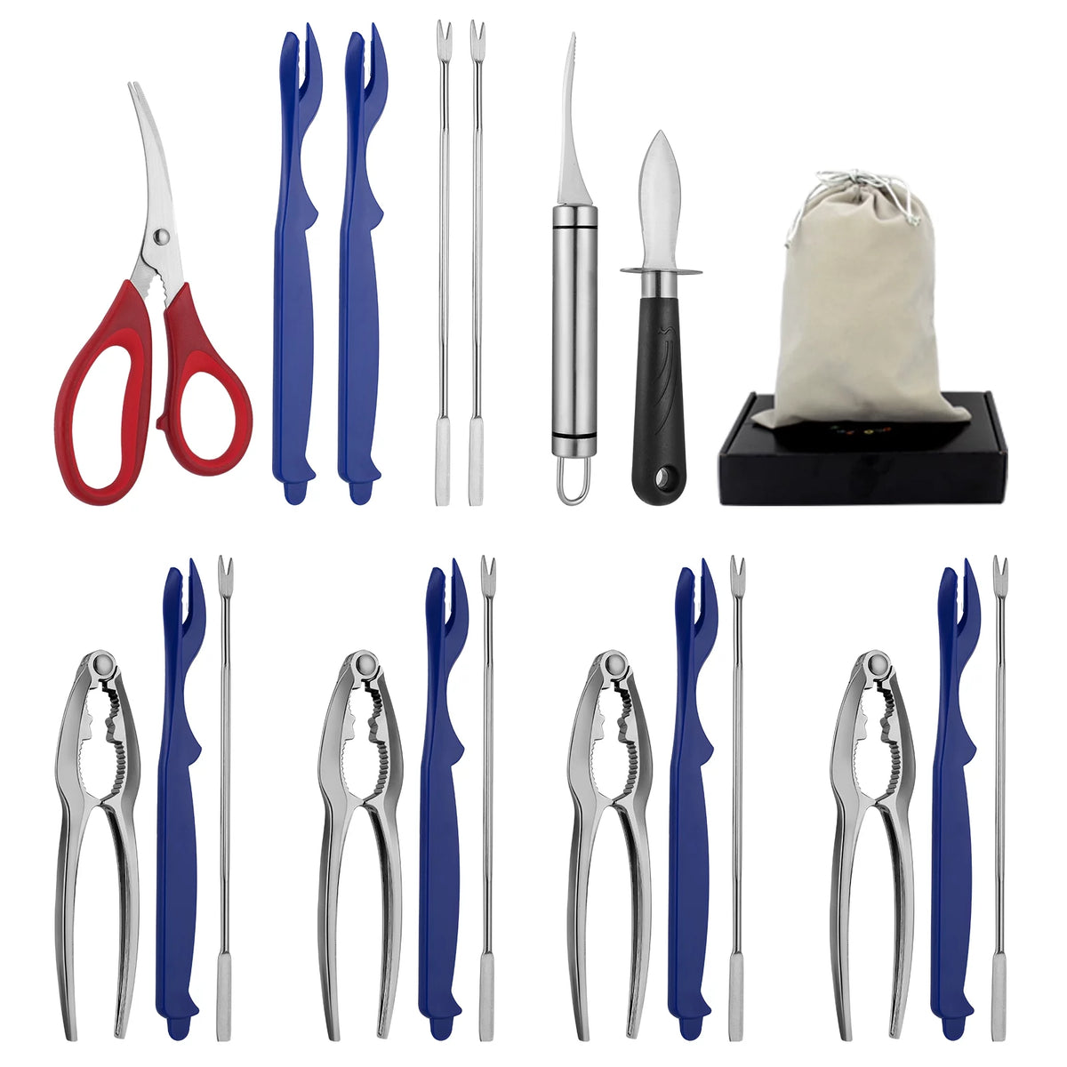 20 Piece Seafood Tools Set Q608311