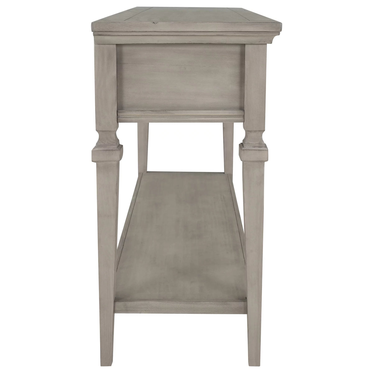 Navy Wooden Console Table with 3 Drawers and Open Shelf T4031