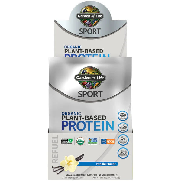 Organic Plant-Based Protein Vanilla X5199