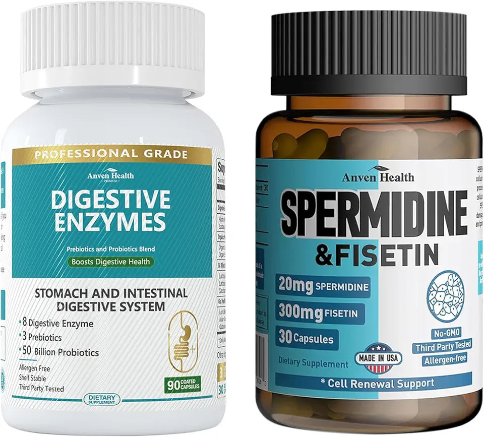 Probiotics Spermidine & Fisetin Bundle B782115