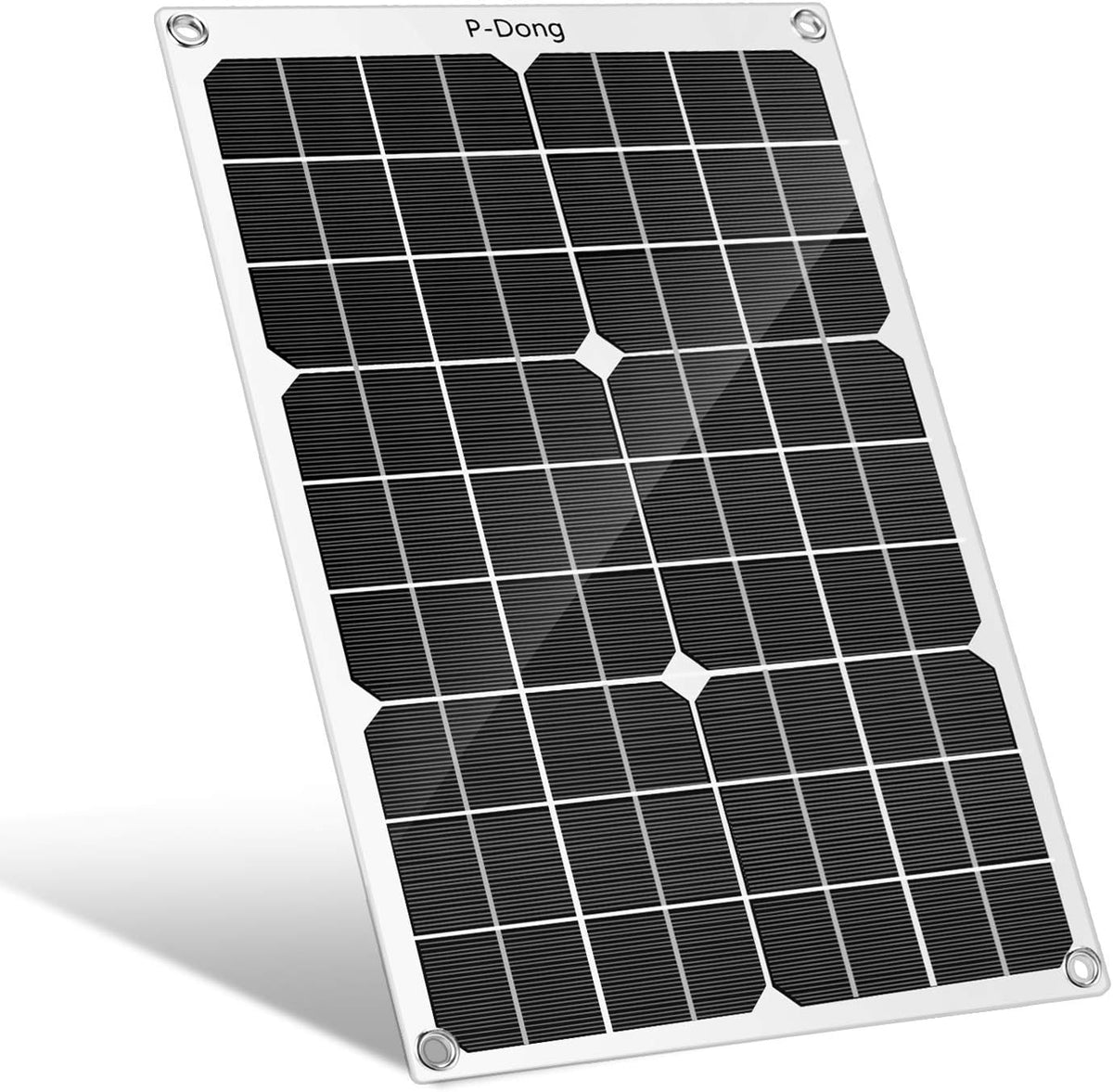 Waterproof 20W Solar Panel Battery Charger with USB Output Ports M750