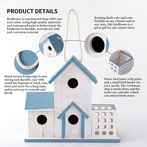 Bluebird Houses for Outside Hanging X2856