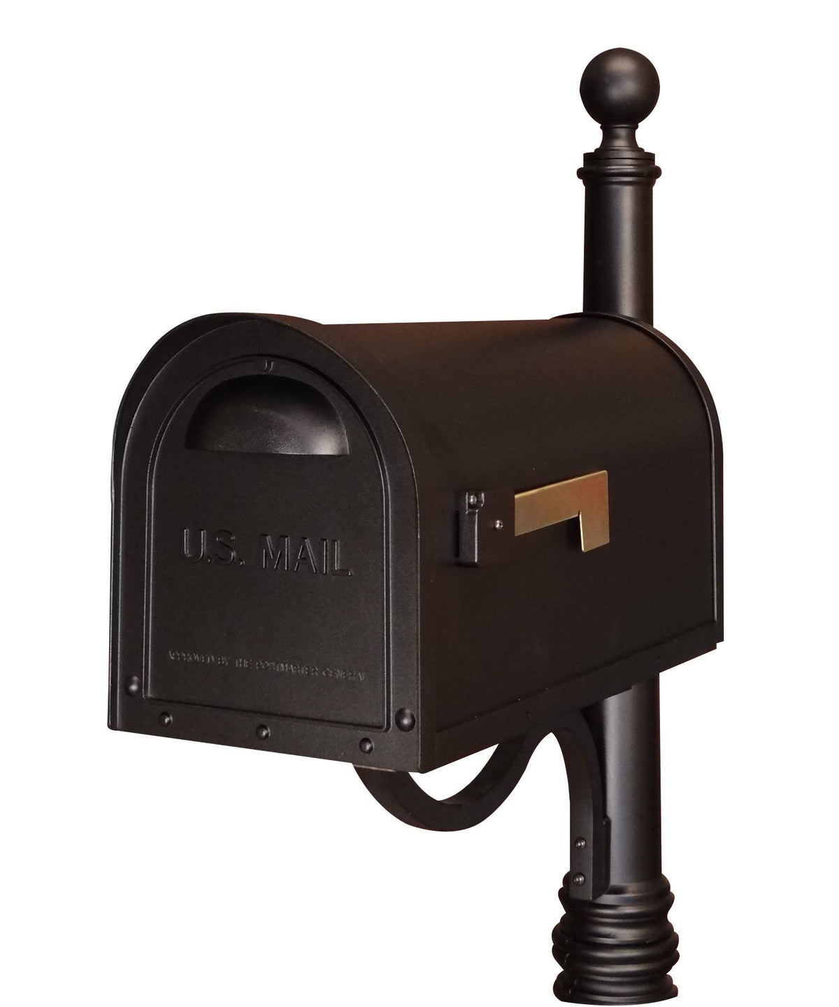 Black Classic Curbside Mailbox U681