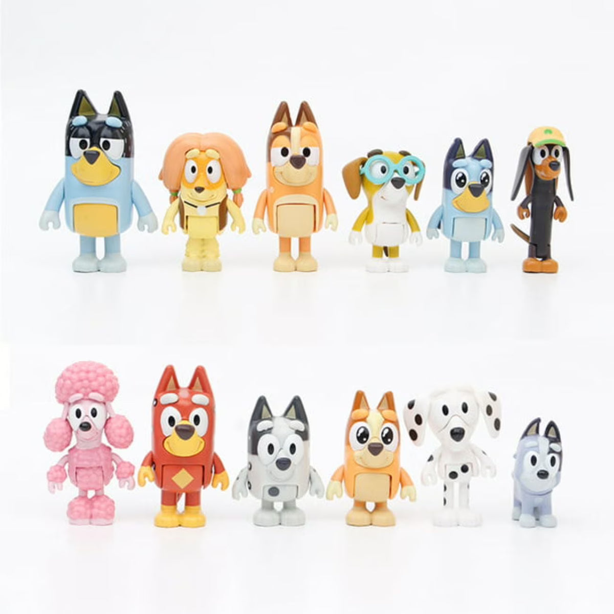 12 Pcs Dogs Action Figures Set U248