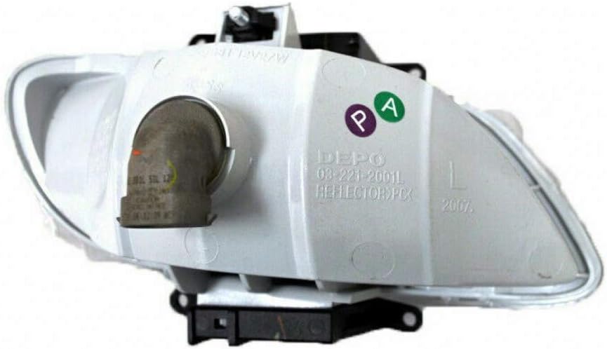 Fog Light Pair with Bulbs A7405