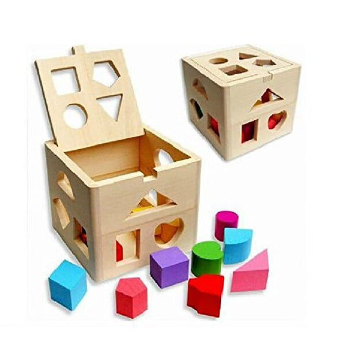 Wooden Building Block Toddler Toys M9804