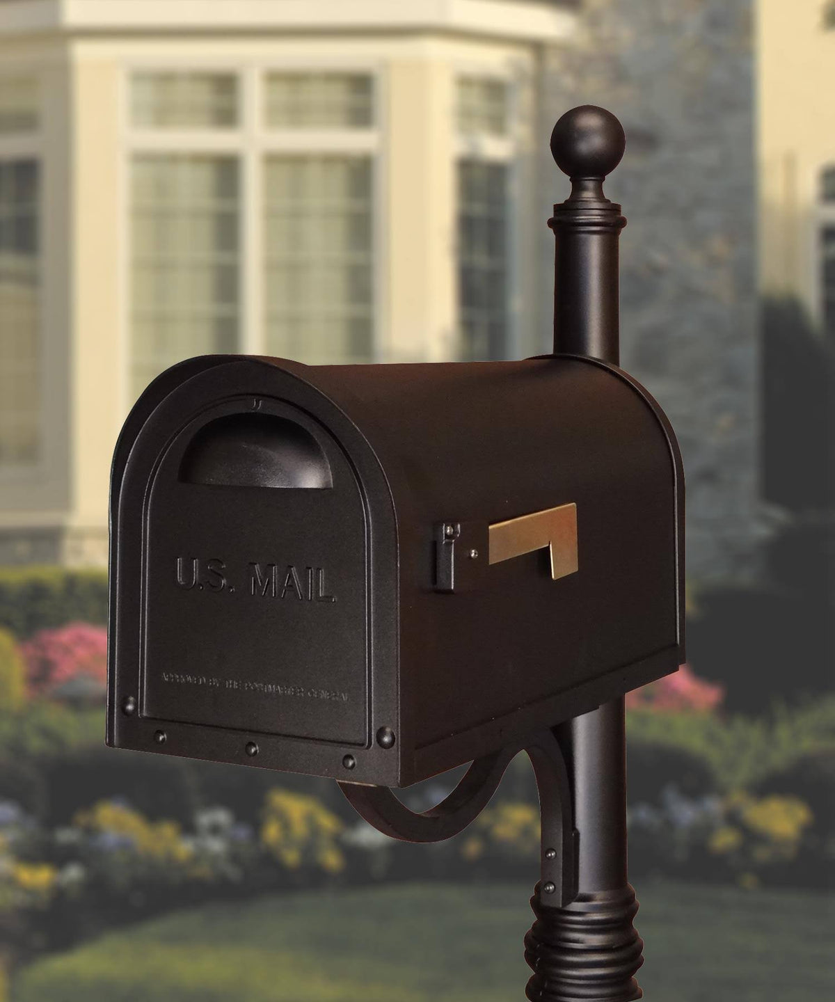 Black Classic Curbside Mailbox U681