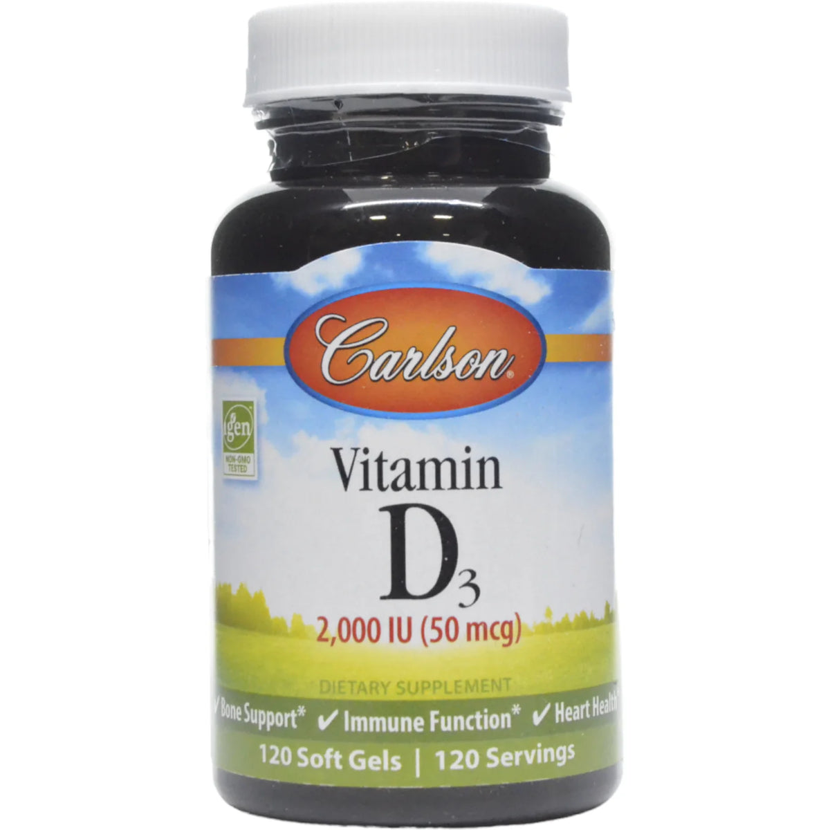 Vitamin D 2000 IU 120 gels H12743