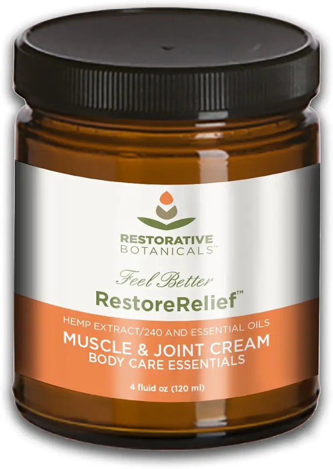 240 mg Hemp Oil Extract Cooling Relief Cream 120ml L572629