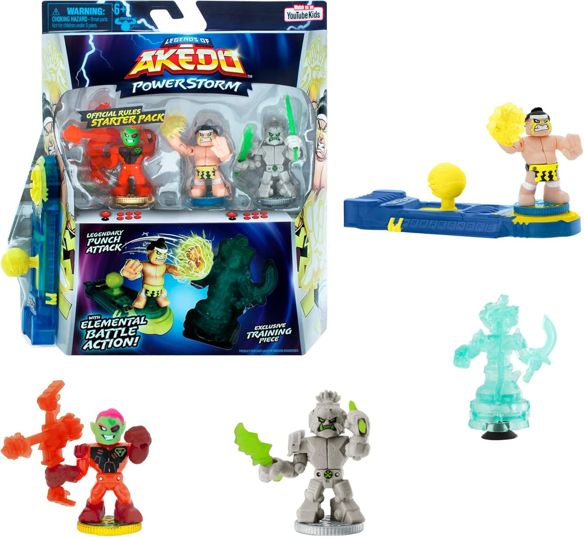 Starter Pack with Legendary Punch Attack and Exclusive Joystick X3407