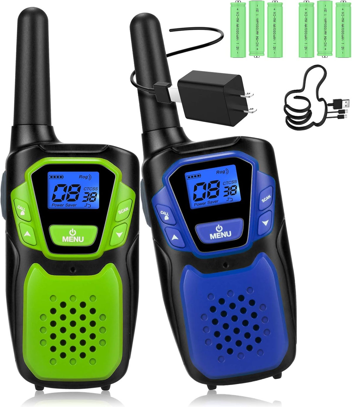Rechargeable Long Range 2 Way Radio 3 Pack K182
