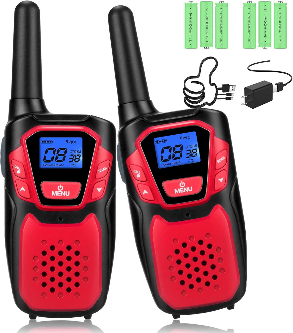 Rechargeable Long Range 2 Way Radio 3 Pack K182