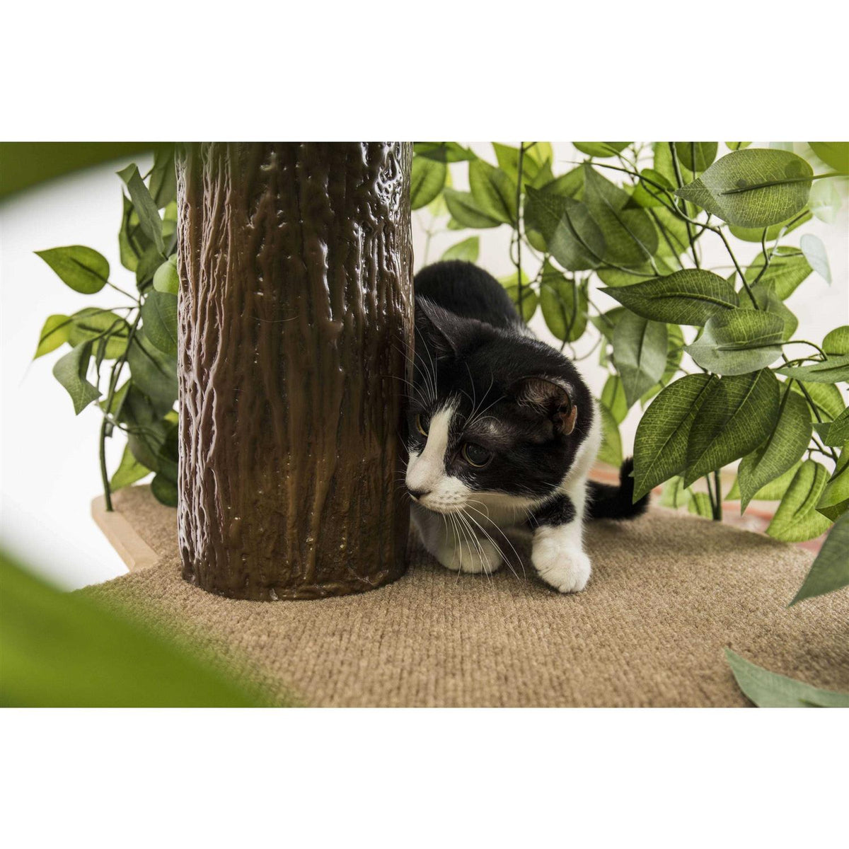 Cat Tree with Leaves Cat House Cat Activity Tree O72509