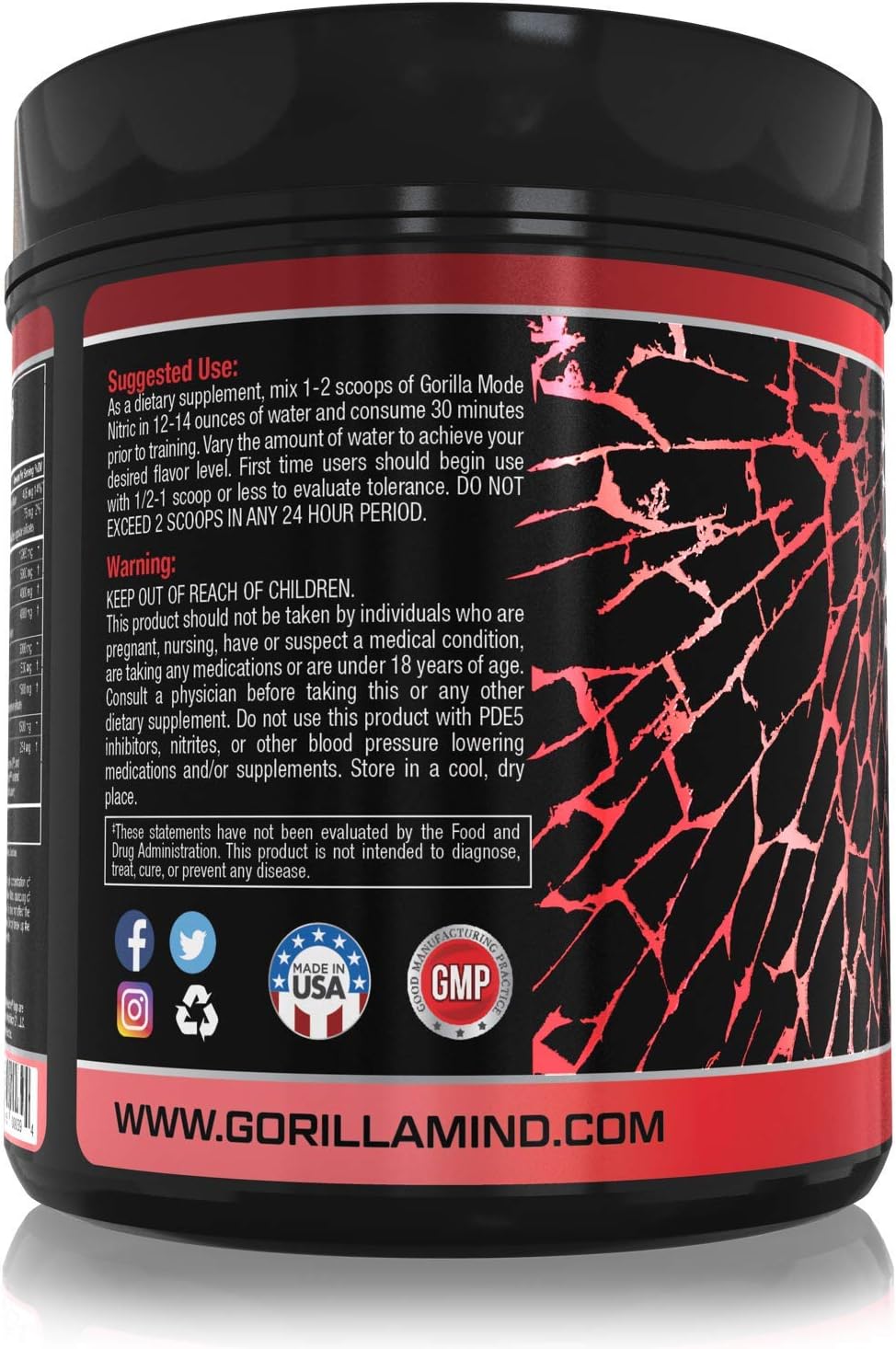 Stimulant Free Pre-Workout 720 Grams T761055