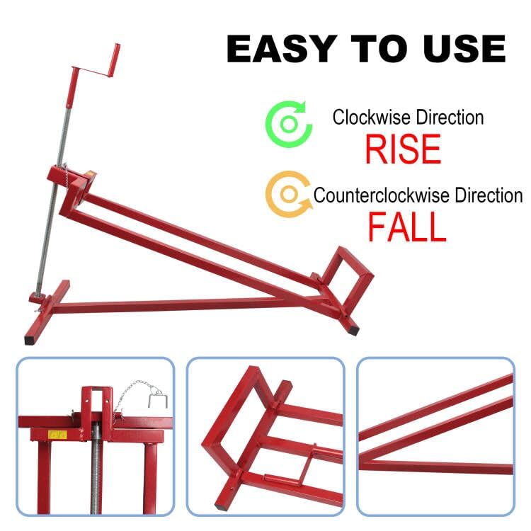 882 Lbs Capacity Lawn Mower Lift Jack R190239