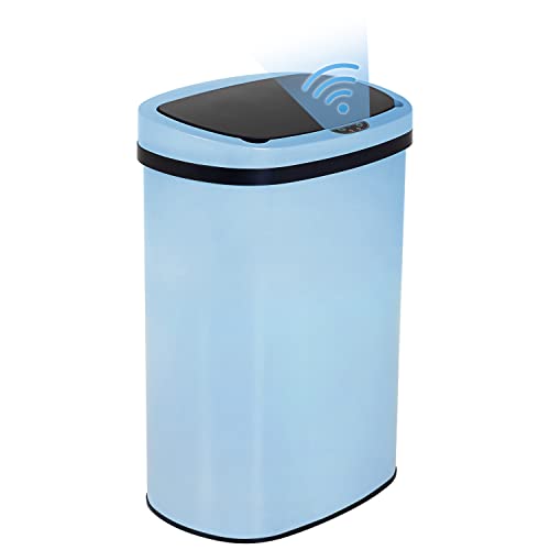 13 Gallon Automatic Stainless Steel Kitchen Trash Can A193784