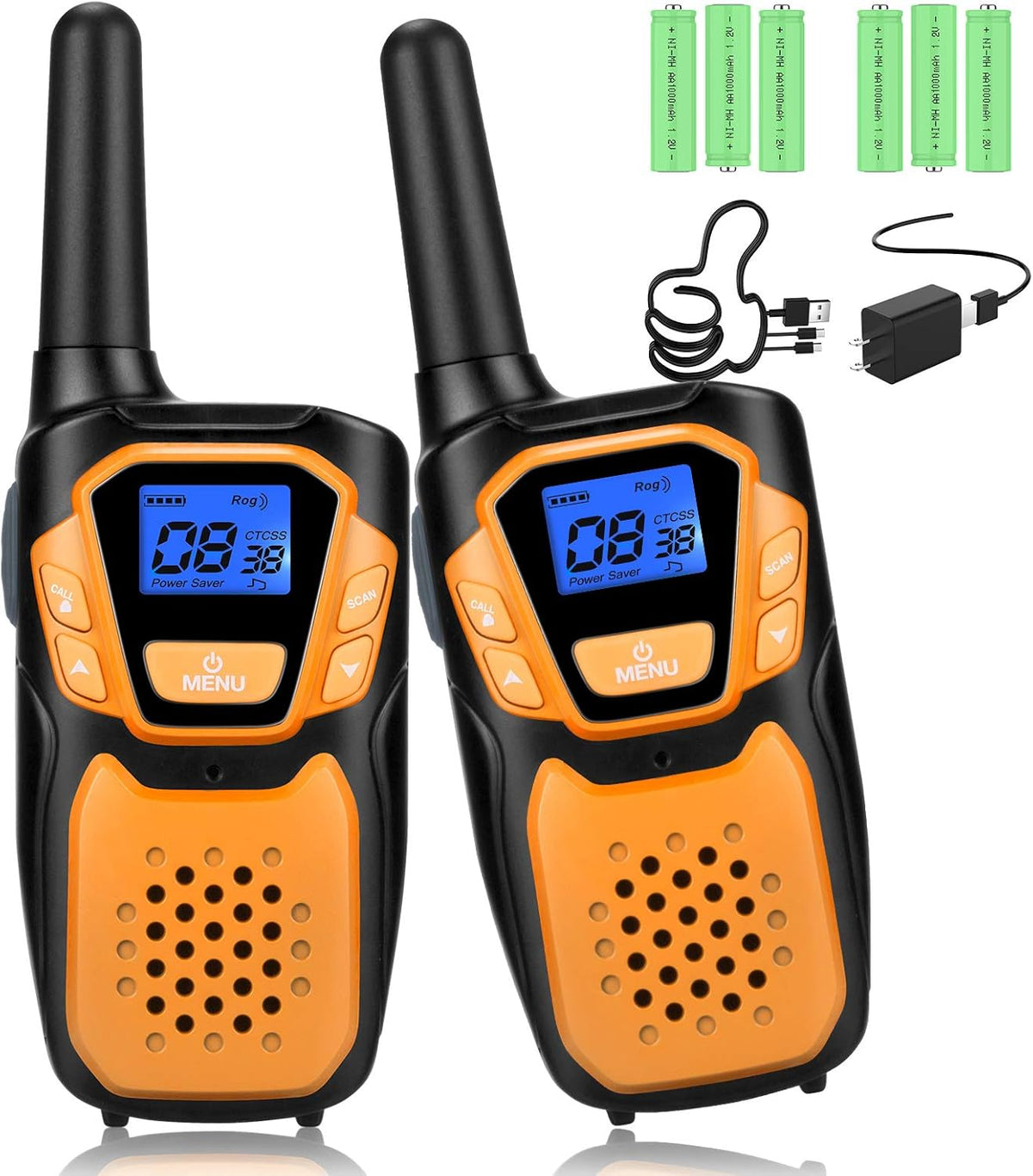 Rechargeable Long Range 2 Way Radio 3 Pack K182