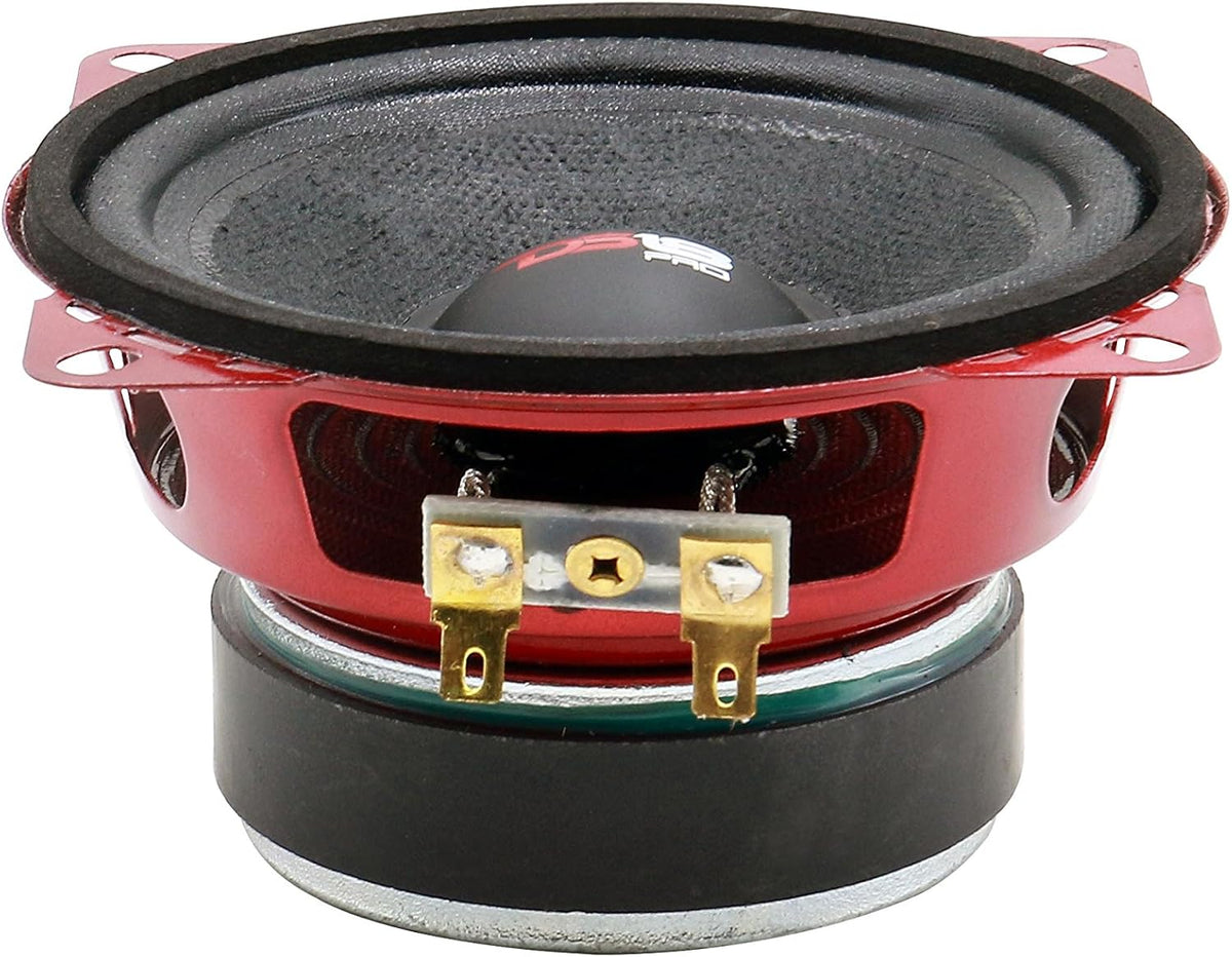 Red Steel Basket 10 Midrange 600W Max 300W RMS 8 Ohms Car Speaker Q57020