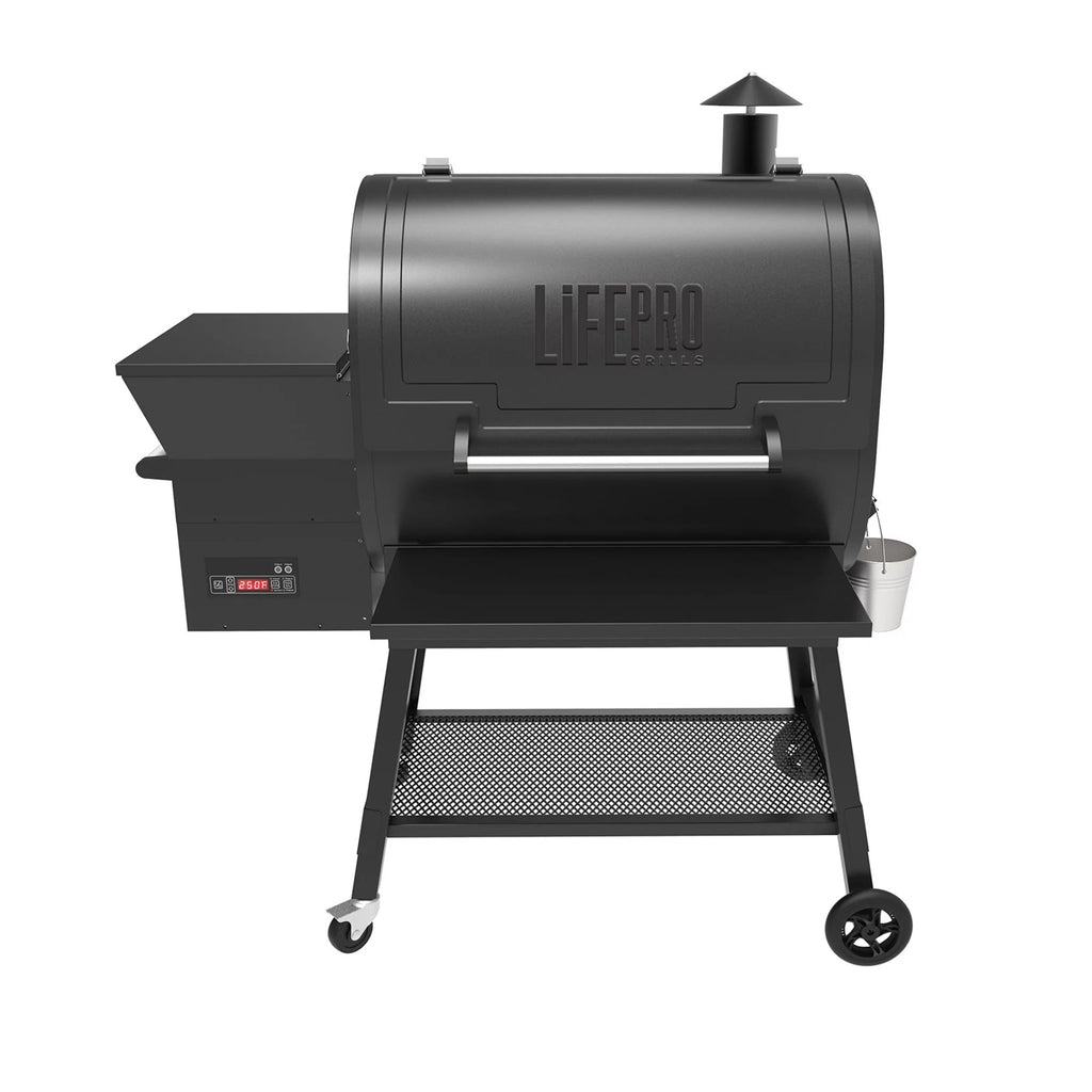 1500 Square Inch Wood Pellet Smoker Grill with Digital Control L15770
