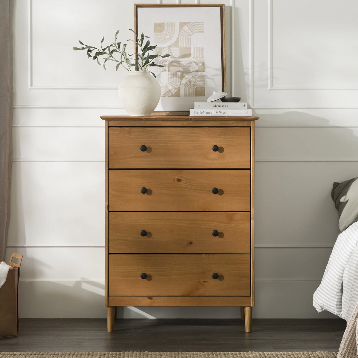 4 Drawer Solid Wood Dresser R3419