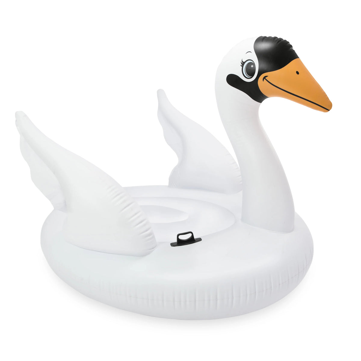 White Mega Swan Inflatable Swimming Pool Toy Float Ride On Kids Raft C236