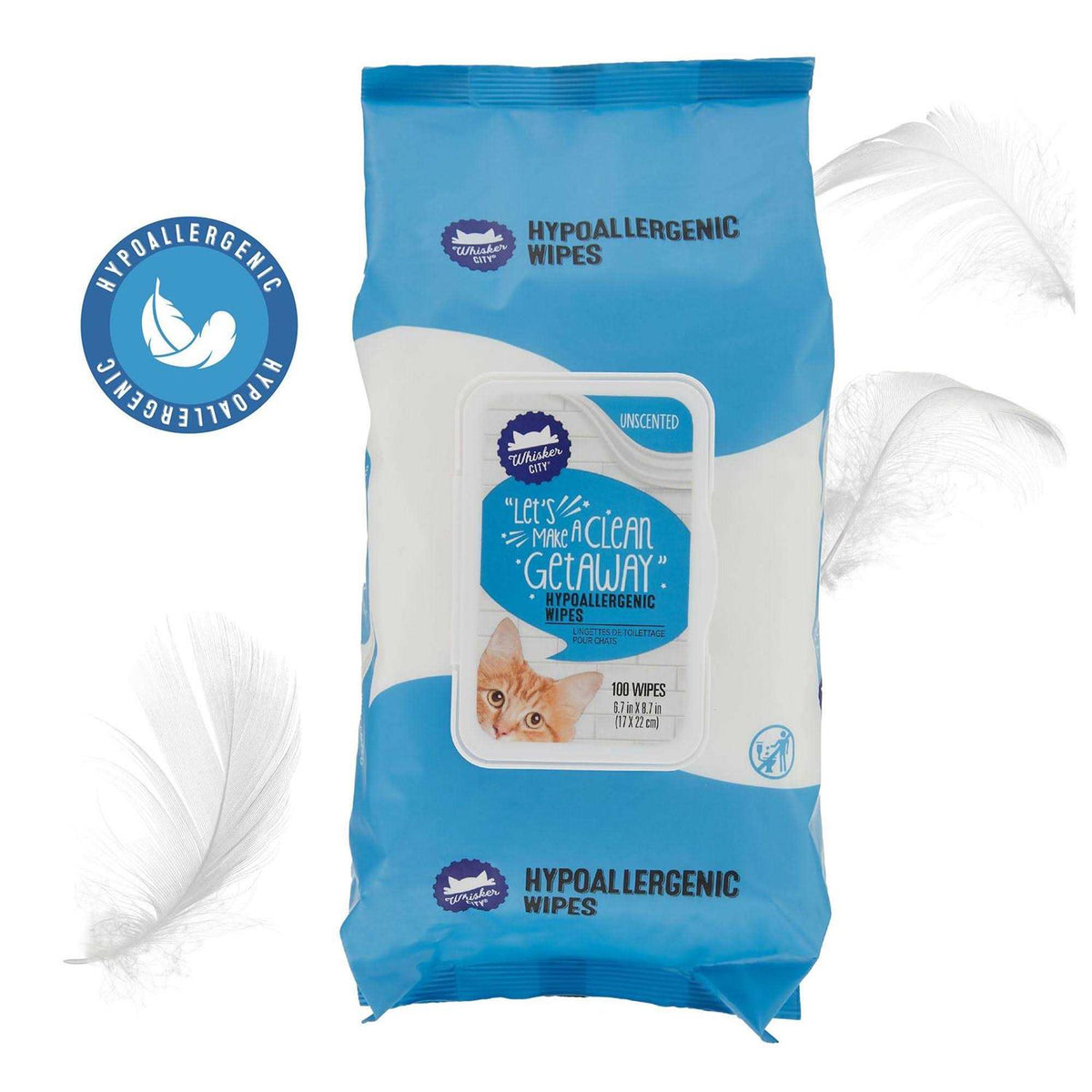 Hypoallergenic Unscented Wipes D46793