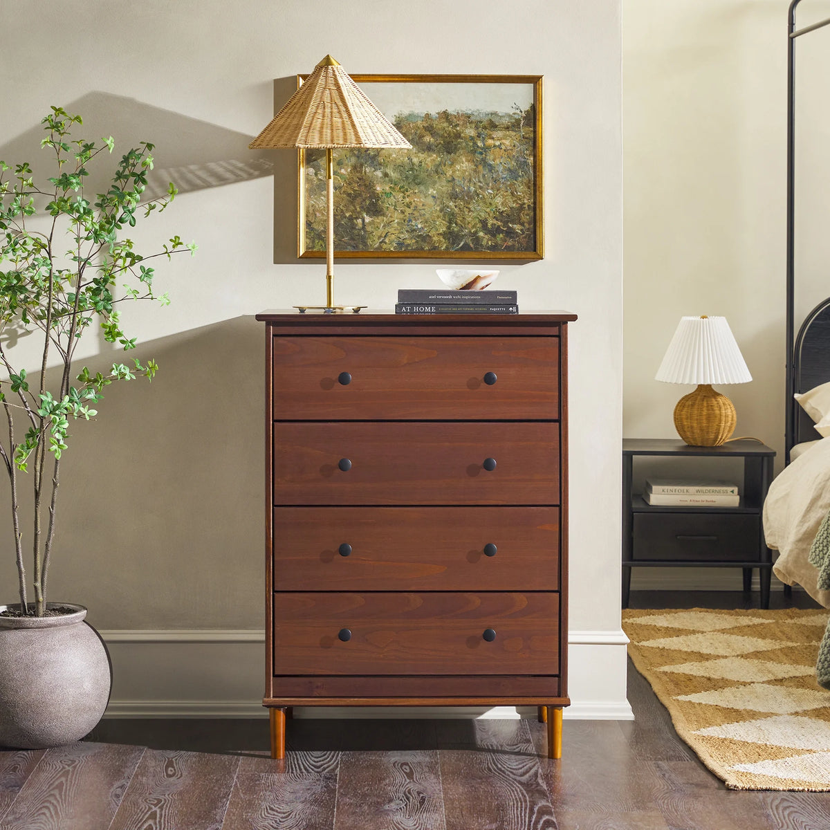 4 Drawer Solid Wood Dresser R3419