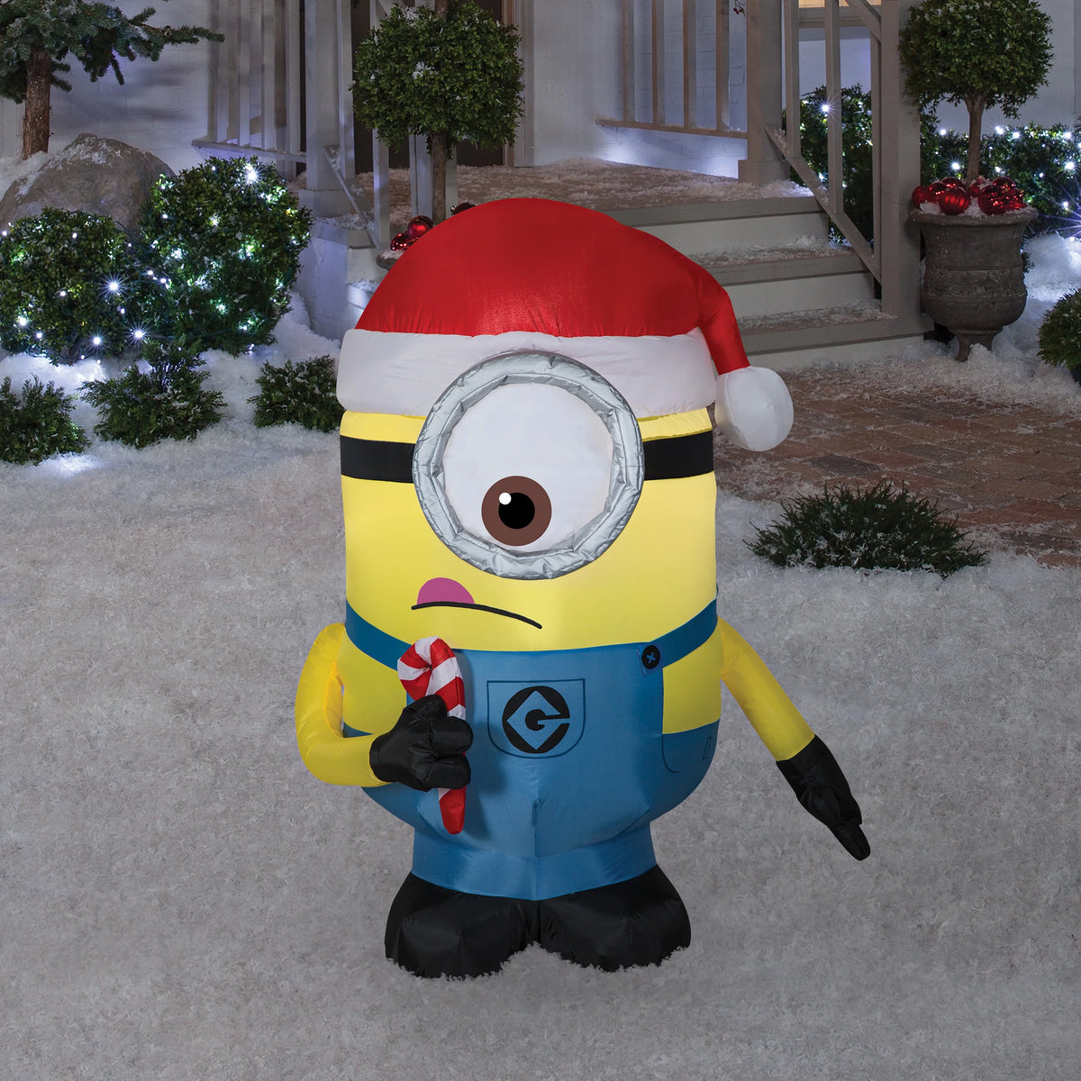 Yellow Inflatable Carl, 3.5 ft Tall O586