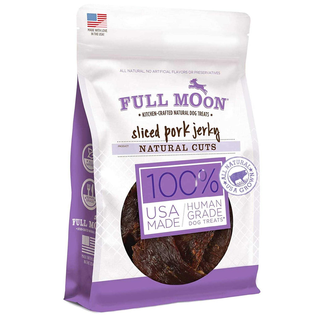 Natural Cut Pork Jerky Dog Treats X397