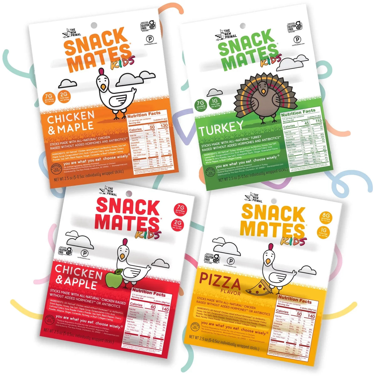 Mini Meat Sticks 4 Packs 20 Mini Sticks R3262