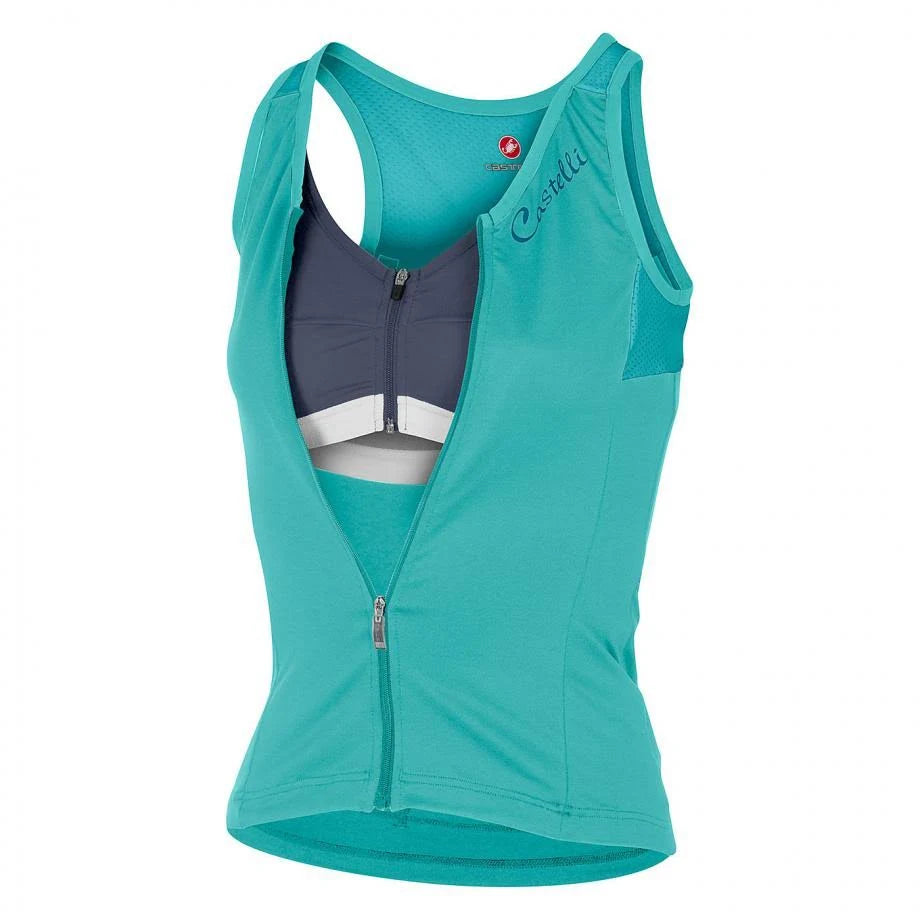 Dark Steel Blue/Winter Sky Cycling Top A881