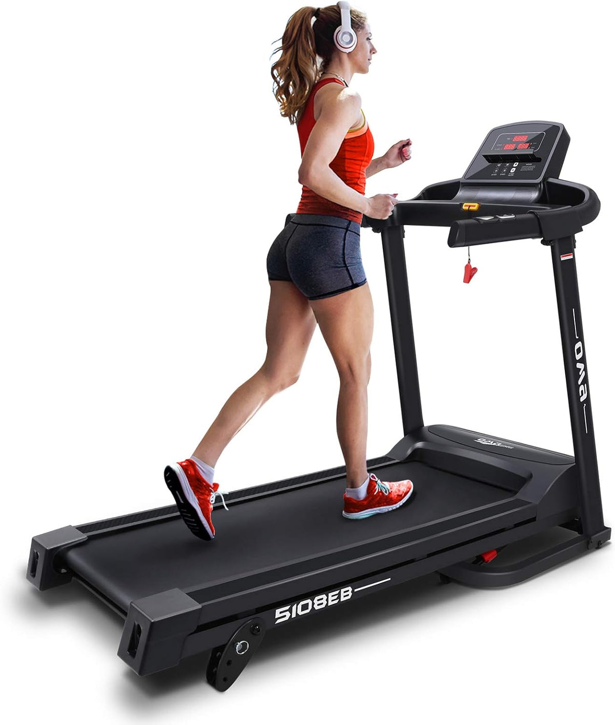 Folding Treadmill with Max 2.25 HP 300 LBS Capacity Z73132
