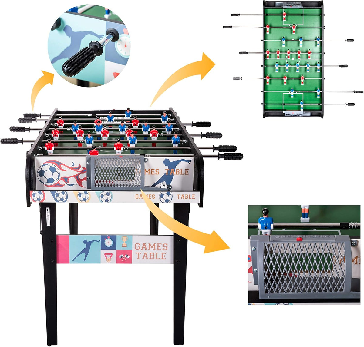 4ft Folding Foosball Table L7202