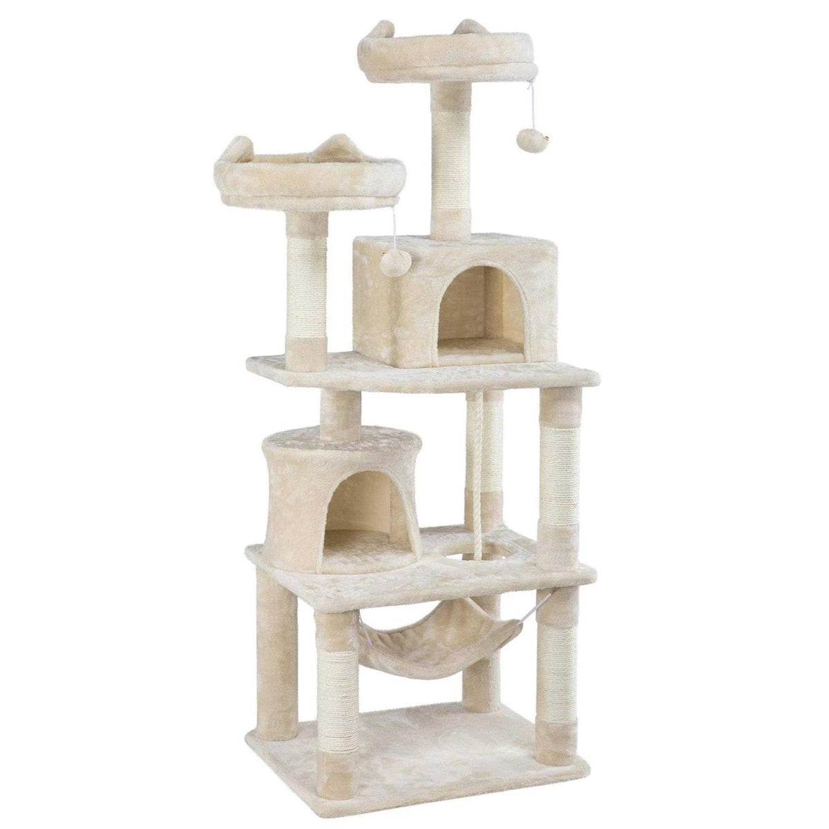4-Level Cat Tree Condo with 2 Perches J287638