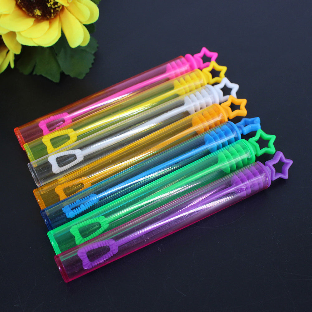 12Pcs Bubble Makers Sticks Wands Party Toys Q7819