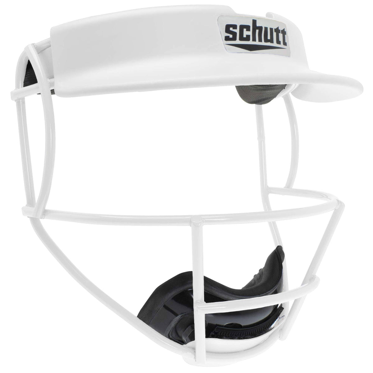 White Softball Fielder's Guard with Visor N581991