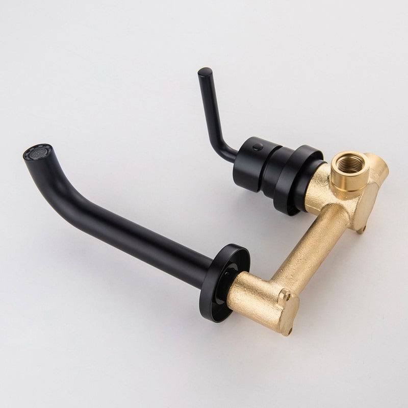 Wall Mounted Bathroom Faucet Gold N562
