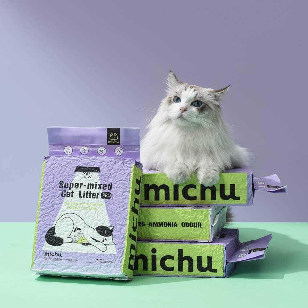 Mixed Tofu Heavy Duty Flushable Kitty Litter V48198