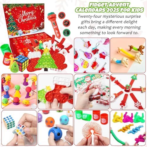 24 Days of Surprises Fidget Toys Advent Calendar H3422