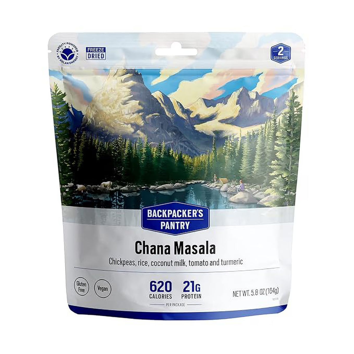 Chana Masala Freeze Dried Vegan Gluten-Free Food Y2379