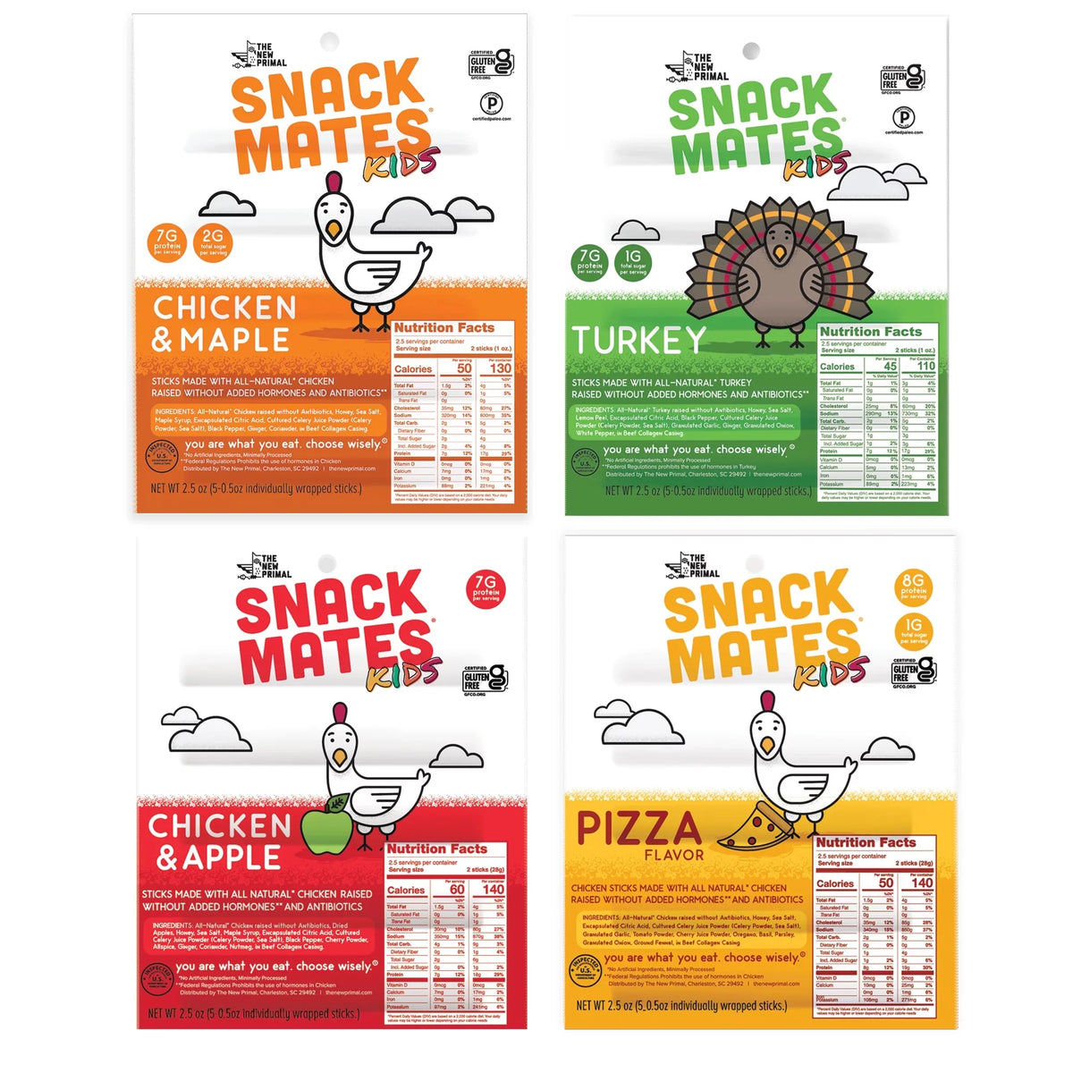 Mini Meat Sticks 4 Packs 20 Mini Sticks R3262