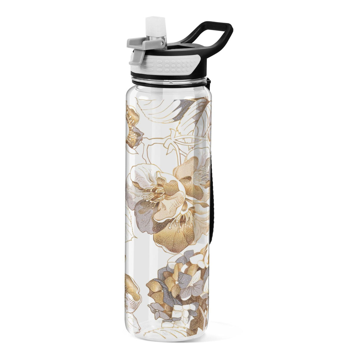 32oz Clear Tritan Water Bottle with Straw A367