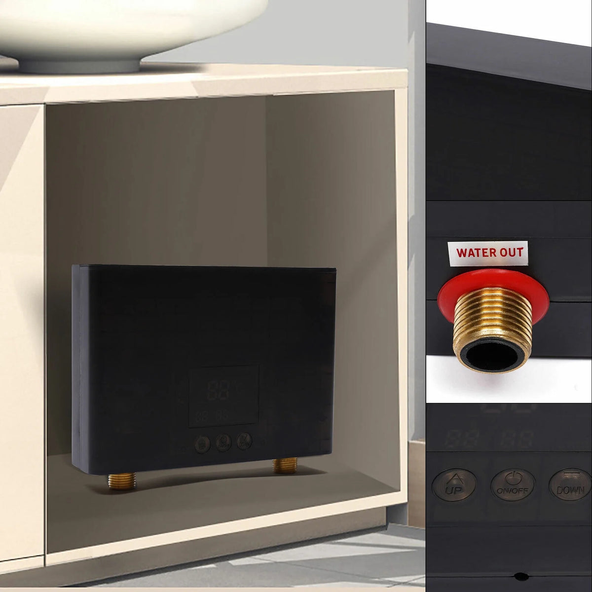 Tankless Instant Electric Hot Water Heater 110v V66514