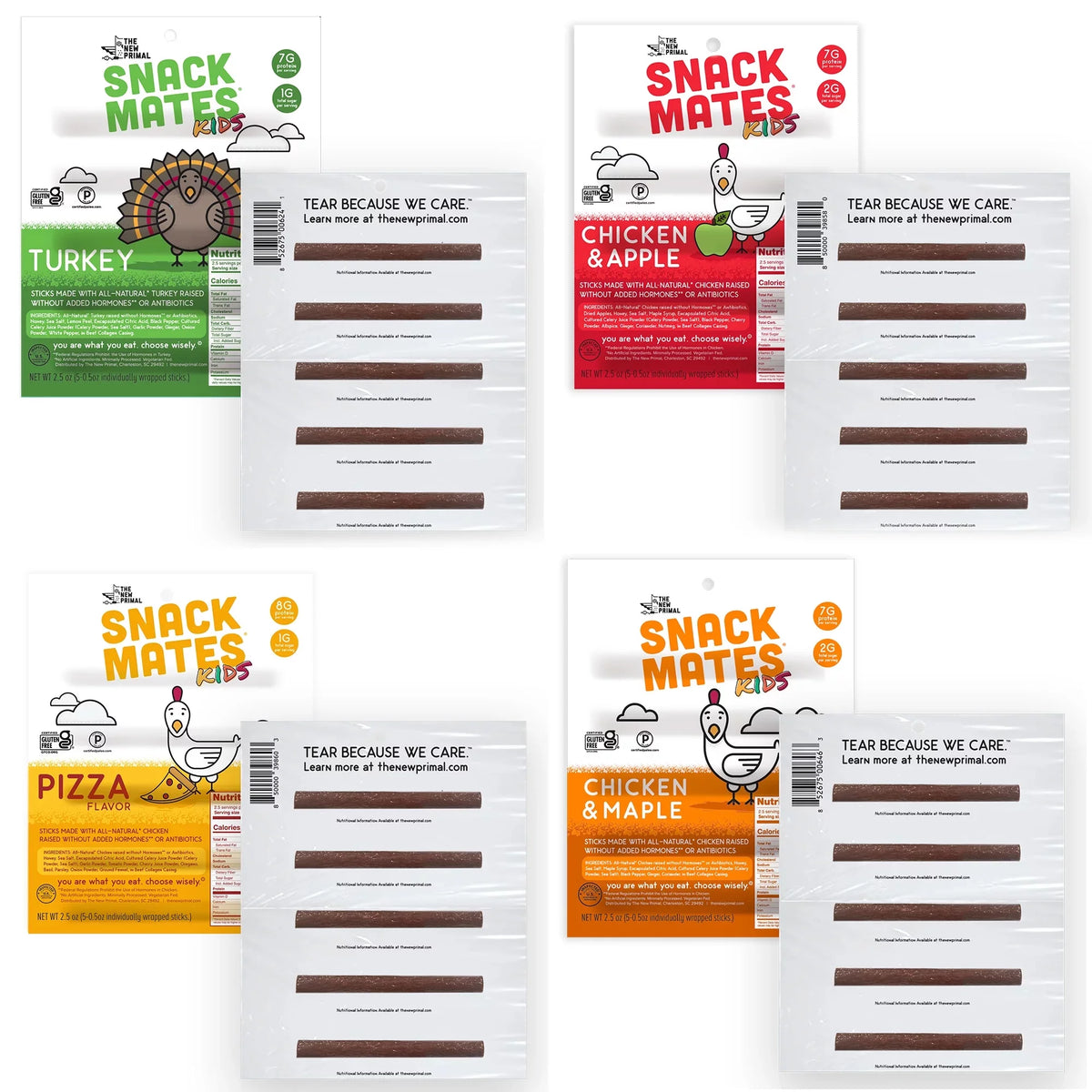 Mini Meat Sticks 4 Packs 20 Mini Sticks R3262