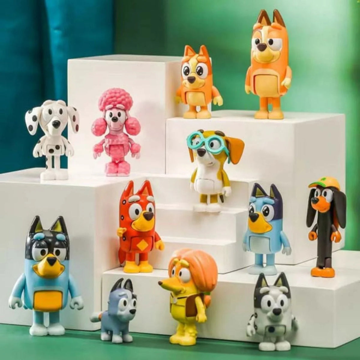 12 Pcs Dogs Action Figures Set U248