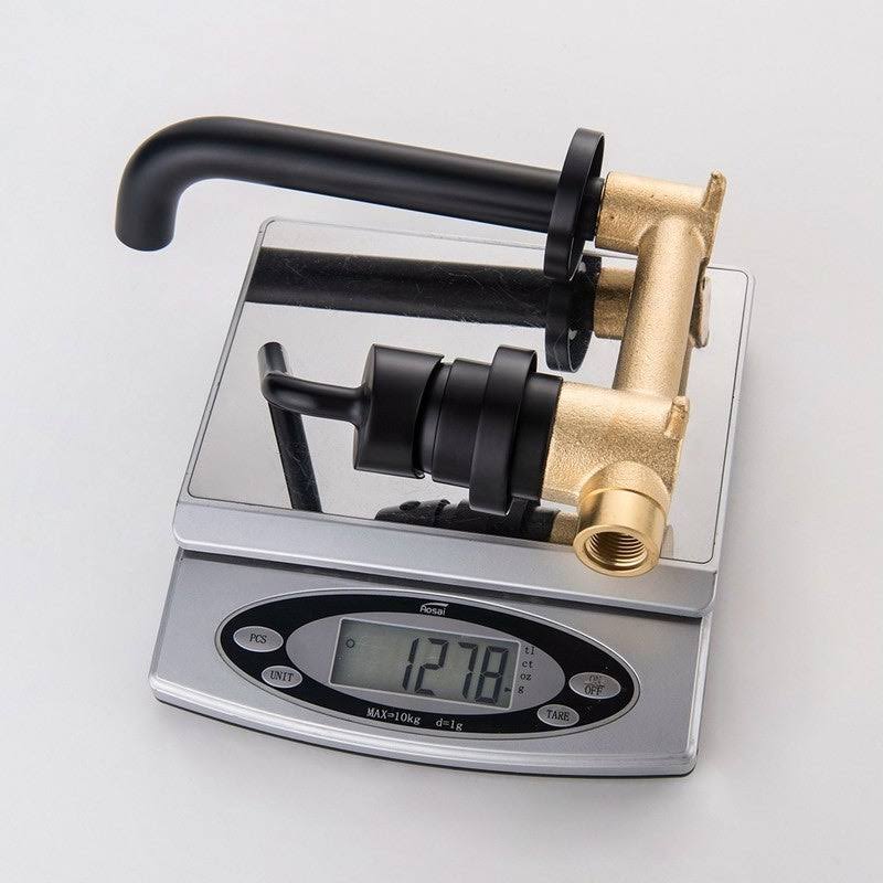 Wall Mounted Bathroom Faucet Gold N562