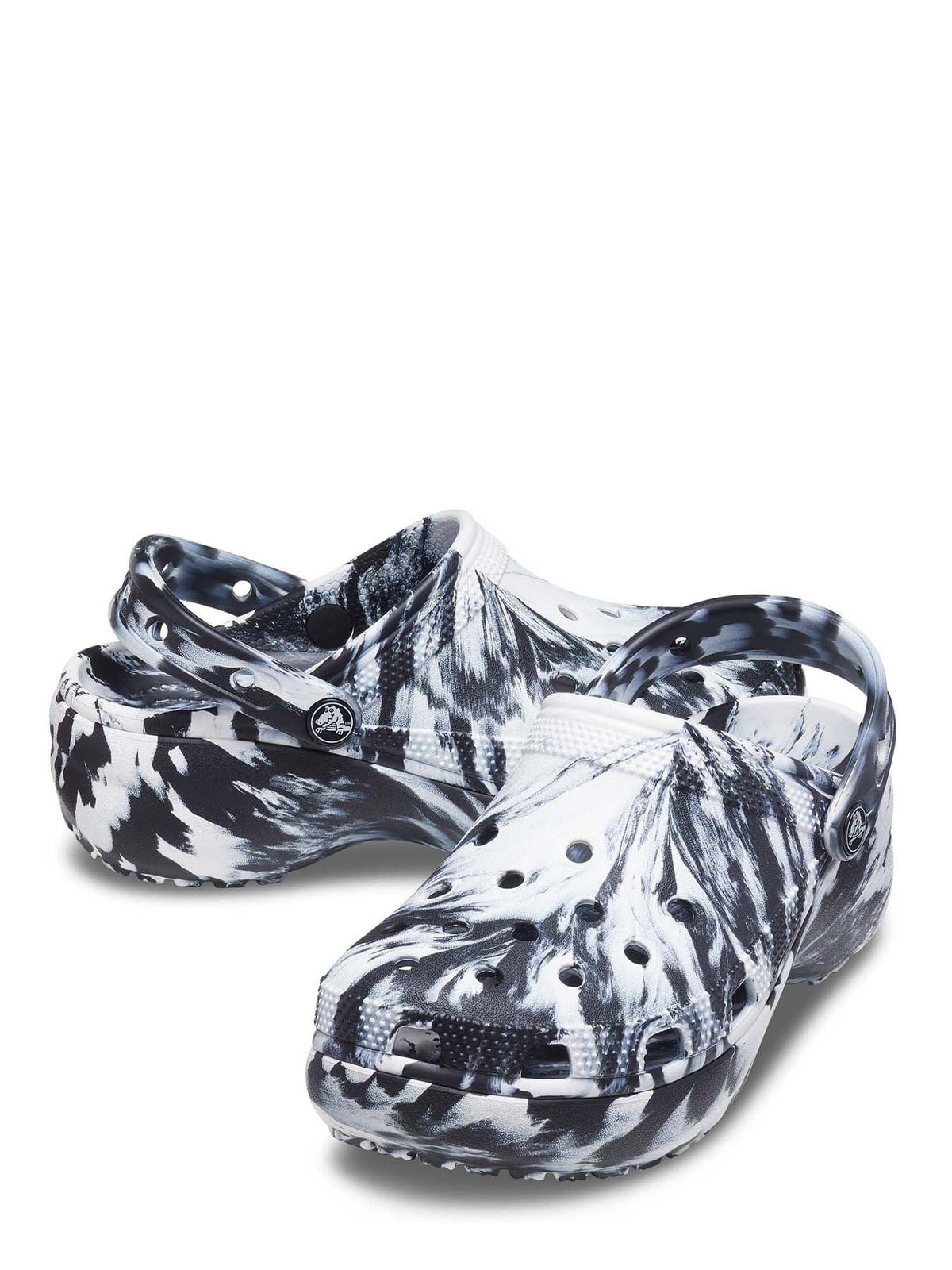Women's Classic Platform Marbled Clog J7385